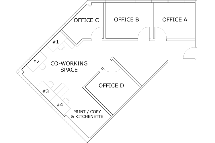 North Star Offices Suite 101 Floor Plan